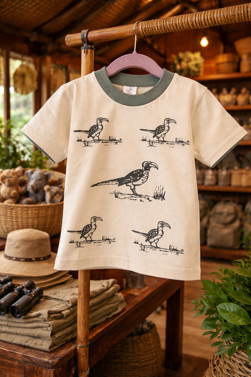boys hornbills tee